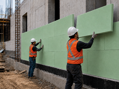 Aislación térmica en sistemas EIFS